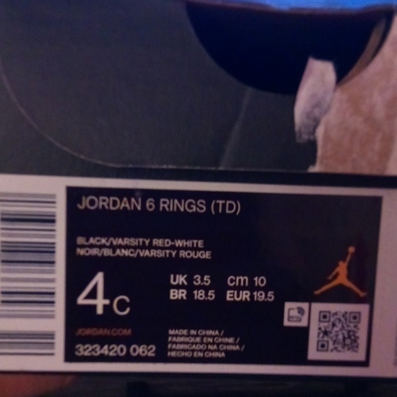 Jordan 6 Rings - Picture 2 of 4